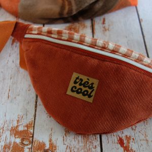 Sac banane terracotta