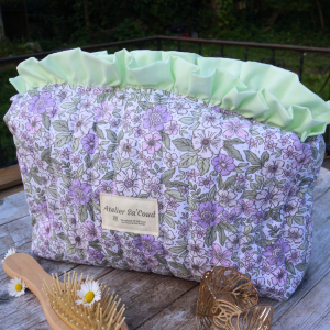 Trousse froufrous fleurs de prairie