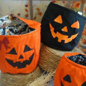 Panières Halloween personnalisables