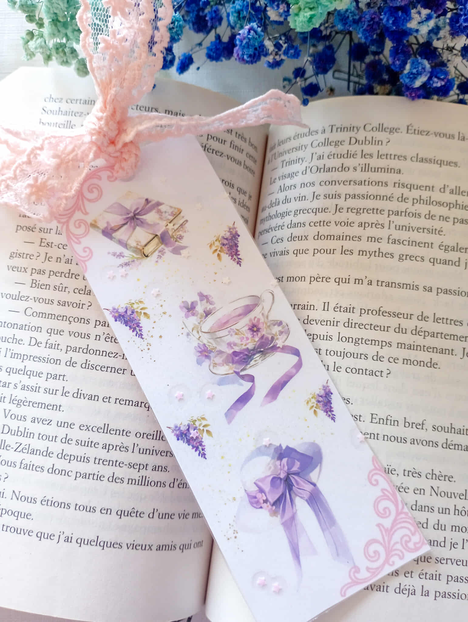 Marques pages, lecture, livre, papeterie, Atelier Sa'Coud (2)