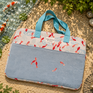 Pochette ordinateur poissons